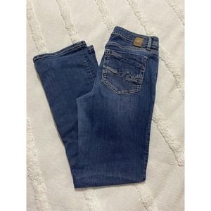 BKE JEANS WOMENS 30R BLUE PAYTON BOOTCUT STRETCH Mid RISE